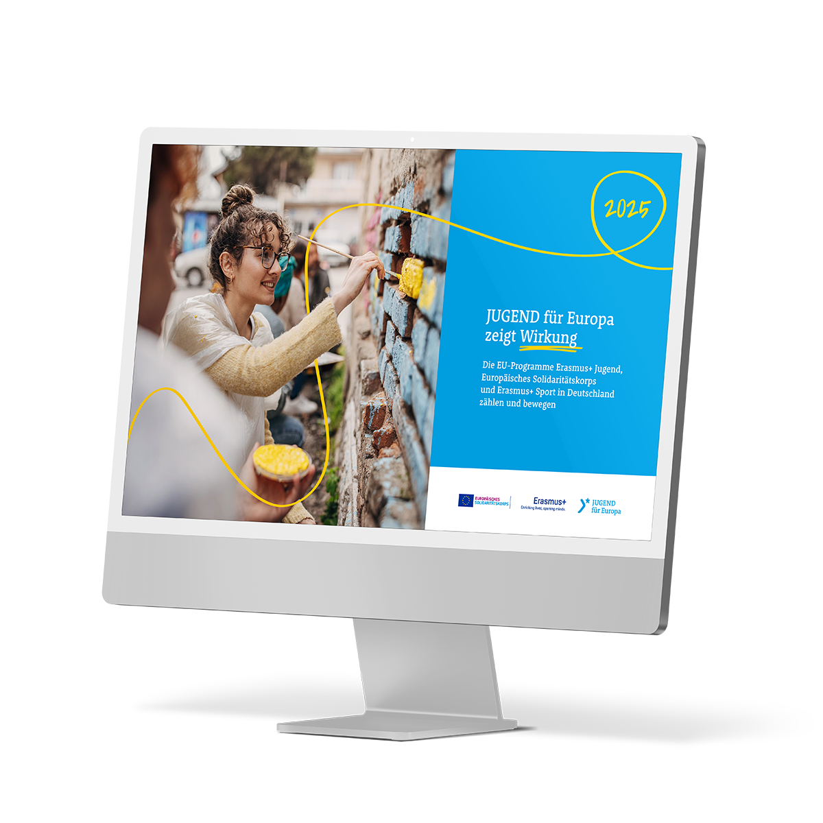 Jugend für Europa Corporate Design Wirkungsbericht 2025