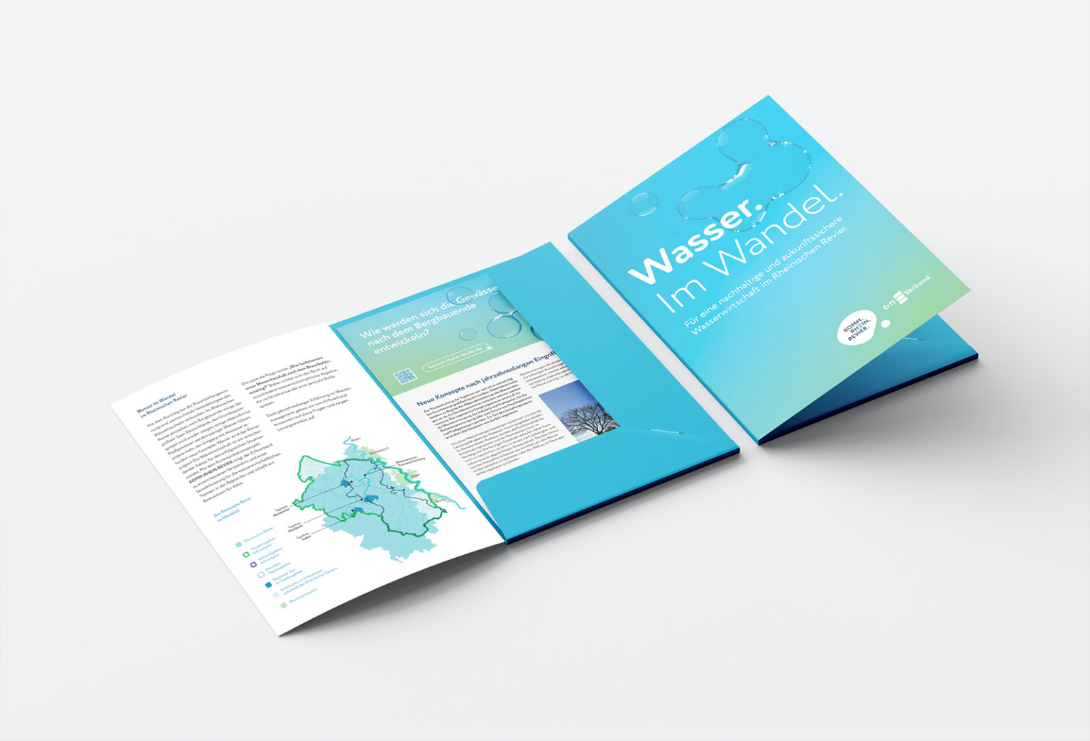 Erftverband Kampagne Wasser im Wandel Pressemappe