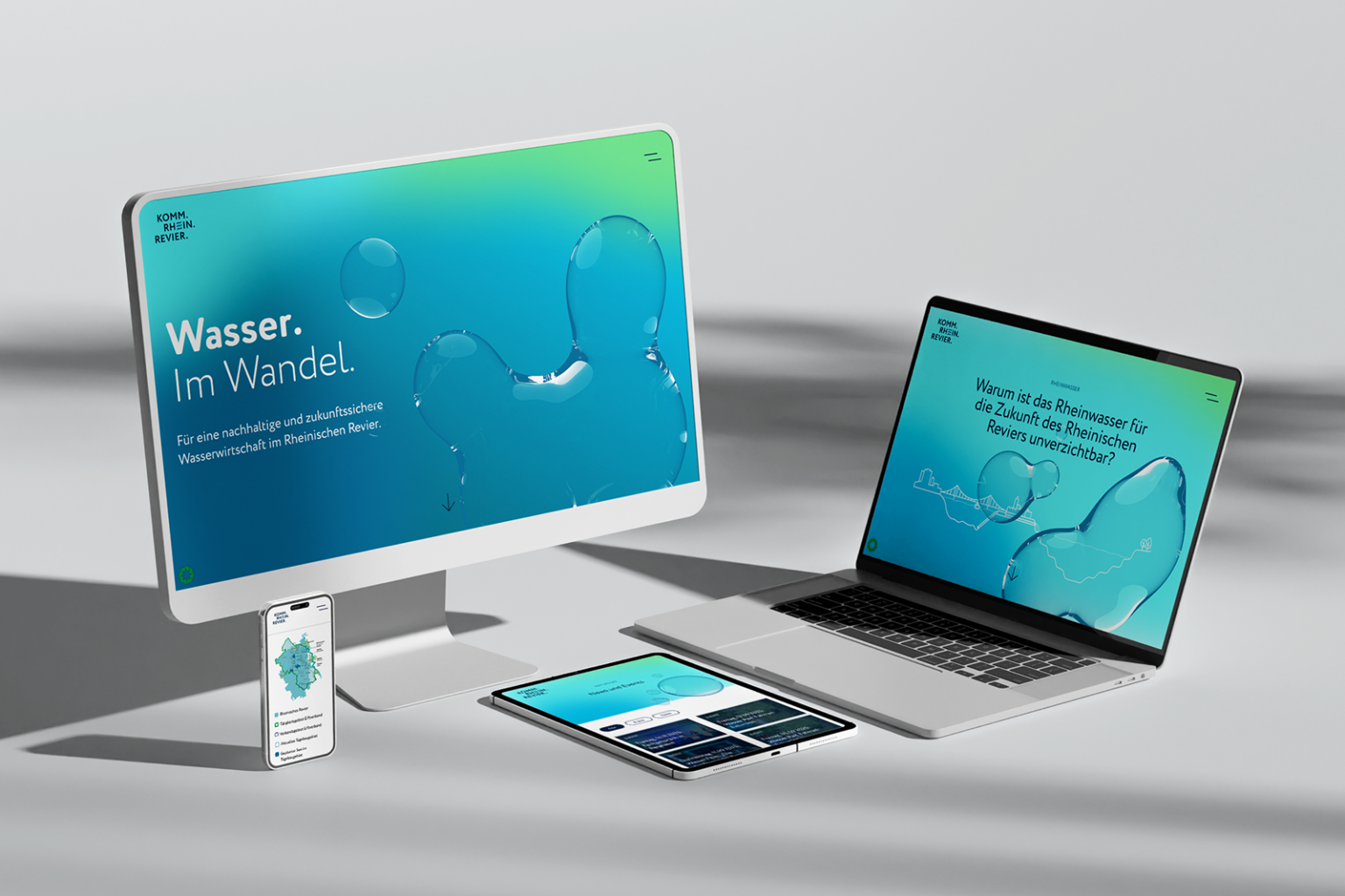 Erftverband Kampagne Wasser im Wandel Website